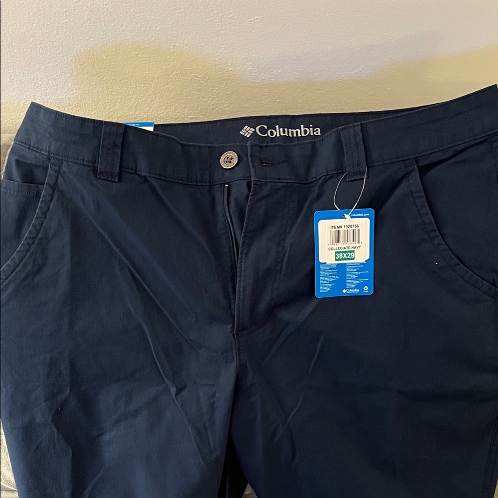 Columbia Dark Blue Straight Leg Pants